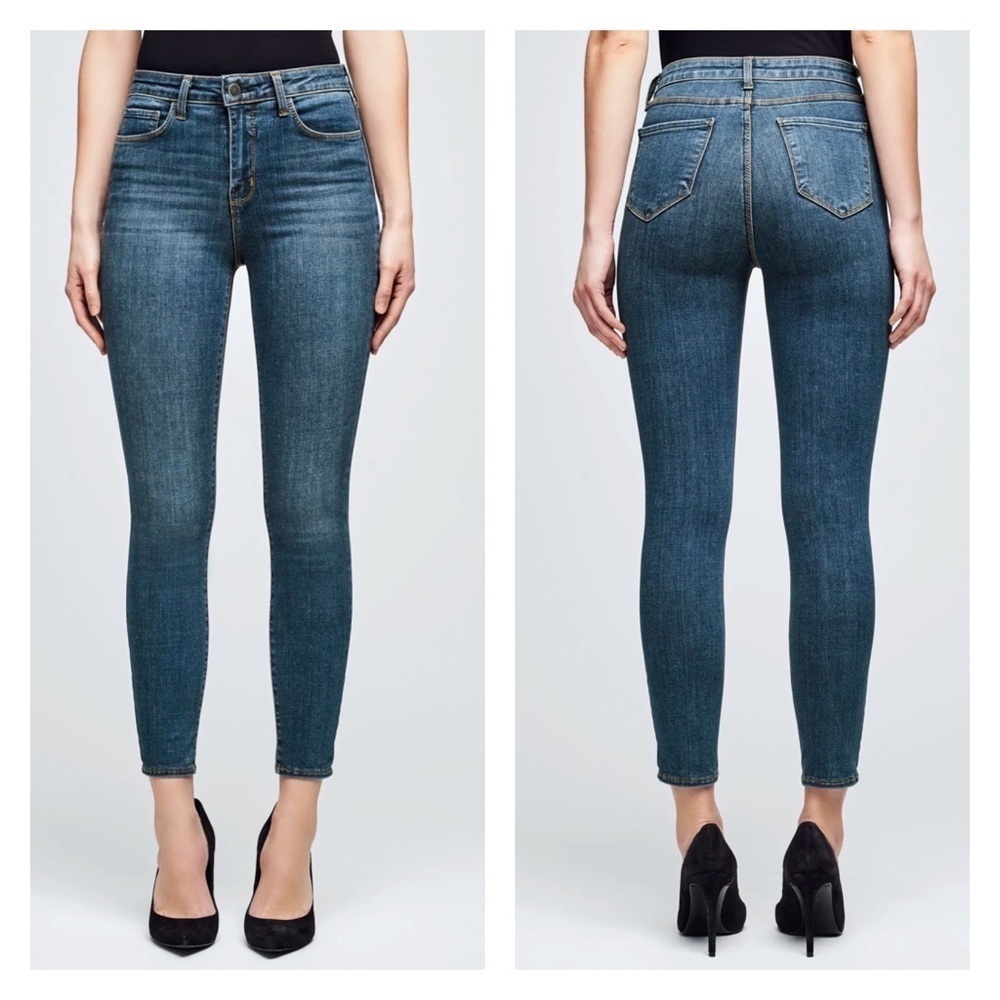 L’agence NEW‎ Marguerite High Rise Skinny Jeans in New Vintage 25